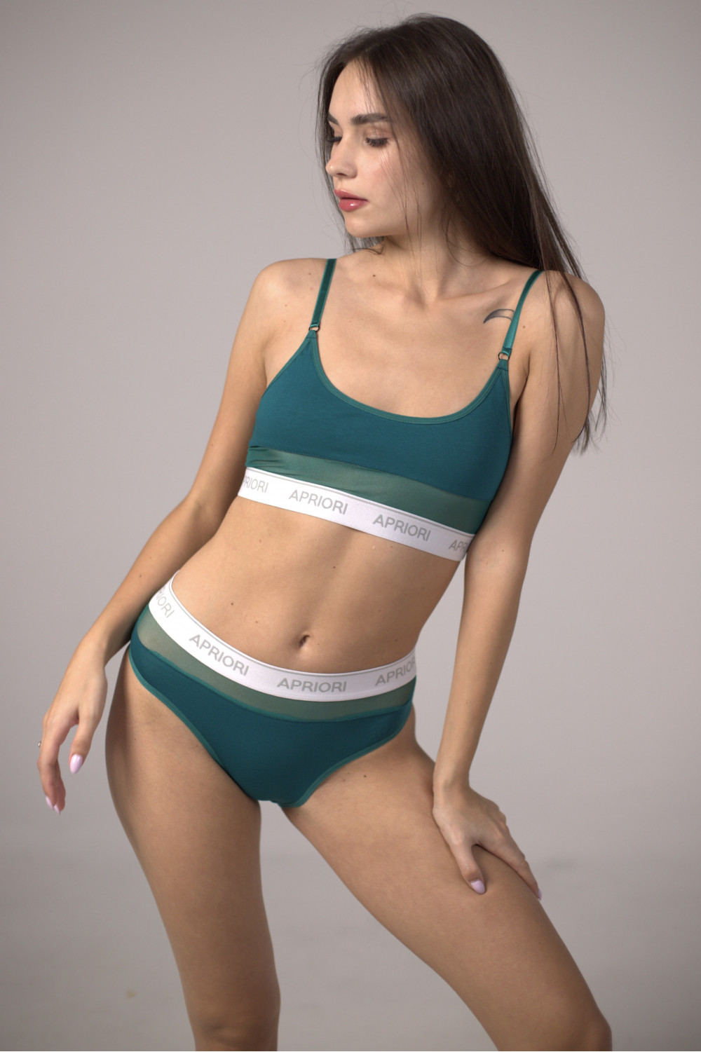 Комплект CHiC EMERALD (бралетт & сліпи)